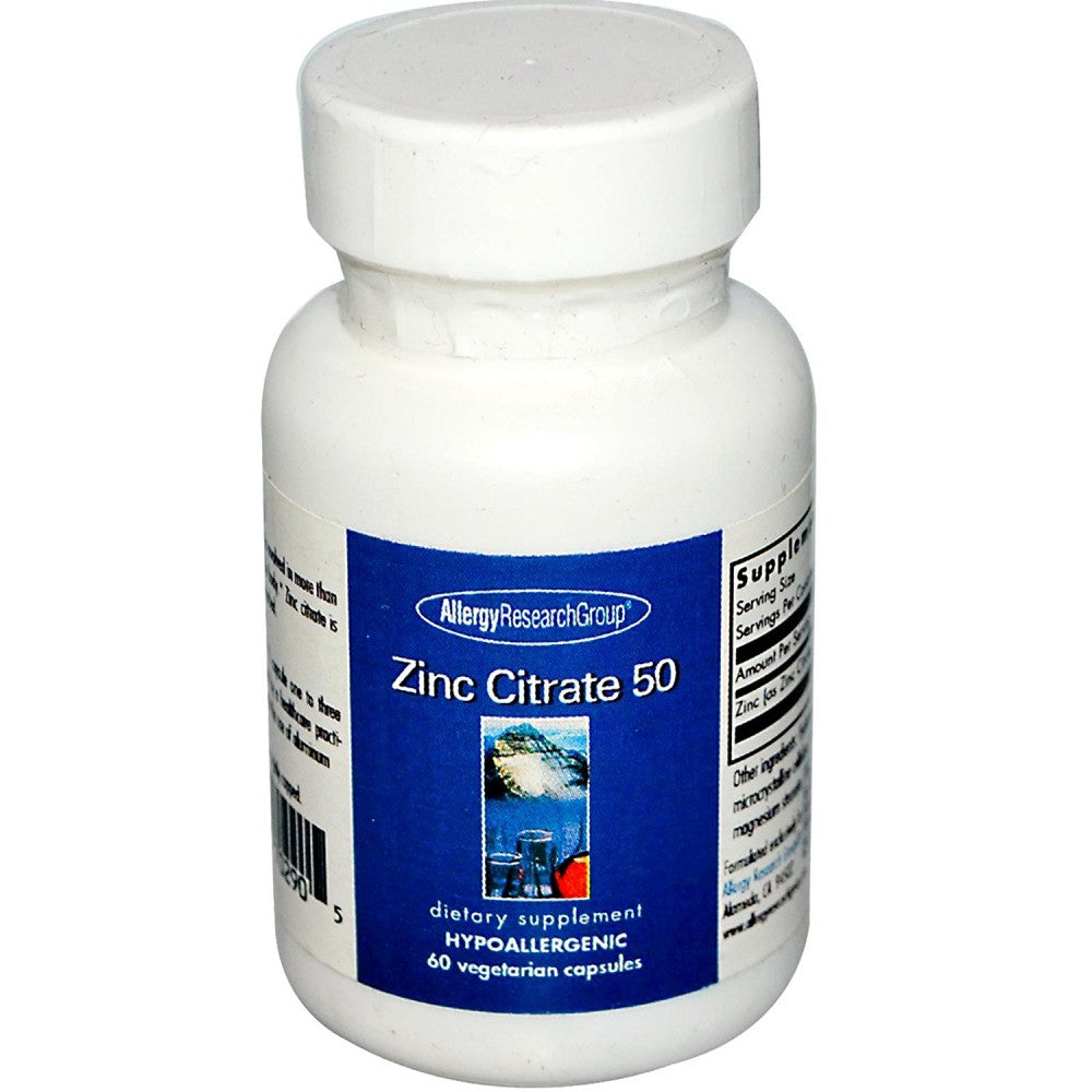 ZINC CITRATE50 60 Cap Tienda Bienesta