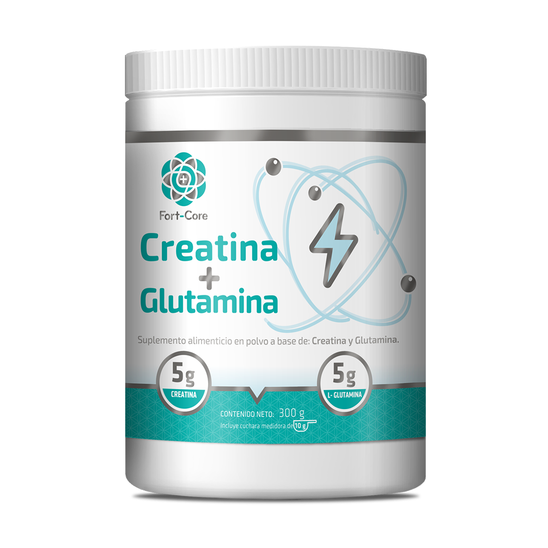 Creatina + Glutamina Fort Core – Tienda Bienesta México
