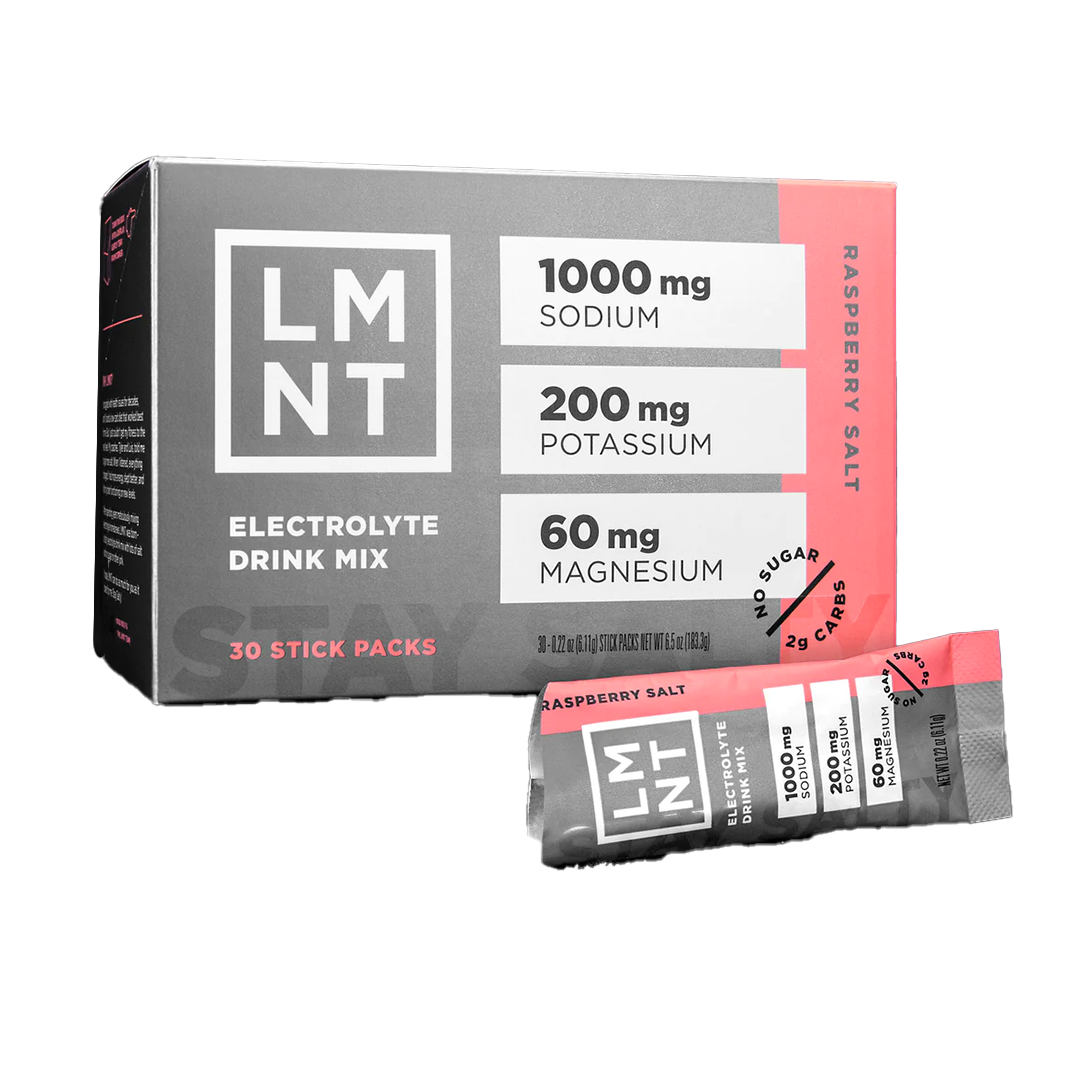 LMNT Electrolytes Raspberry Salt – Tienda Bienesta México