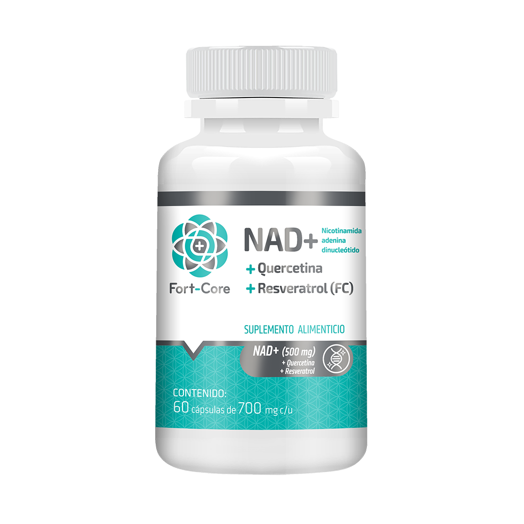 NAD+ Quercetina y Resveratrol Fort Core